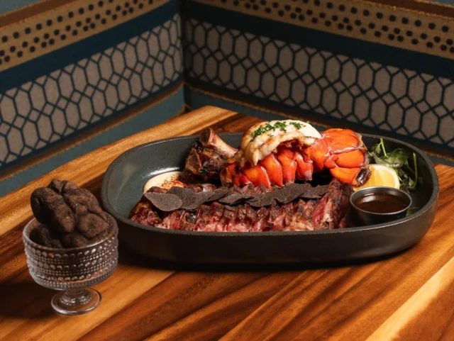Only the finest will do. 

 #YOLO #FortLauderdale #LasOlas #FortLauderdaleFoodie #Steak #Lobster #Truffle #SurfandTurf